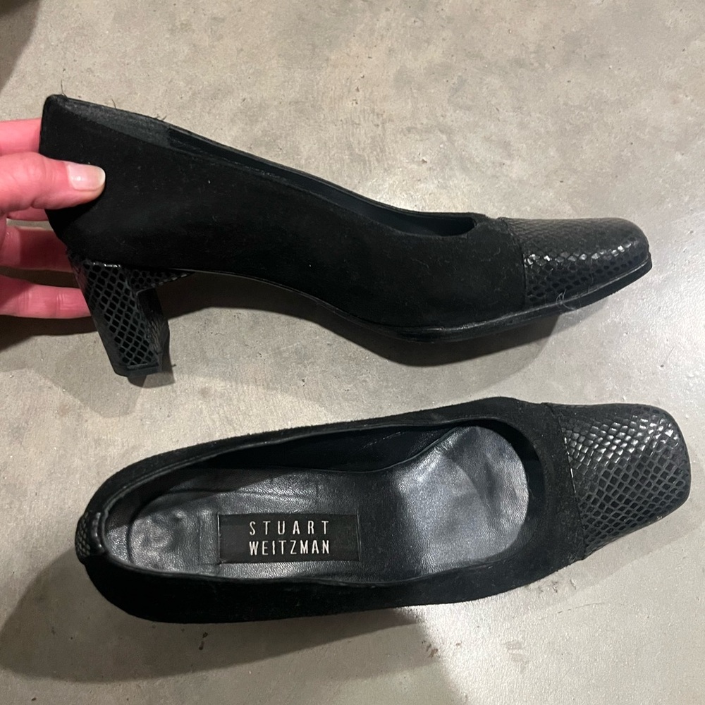 Like New Snakeskin Stuart Weitzman heels